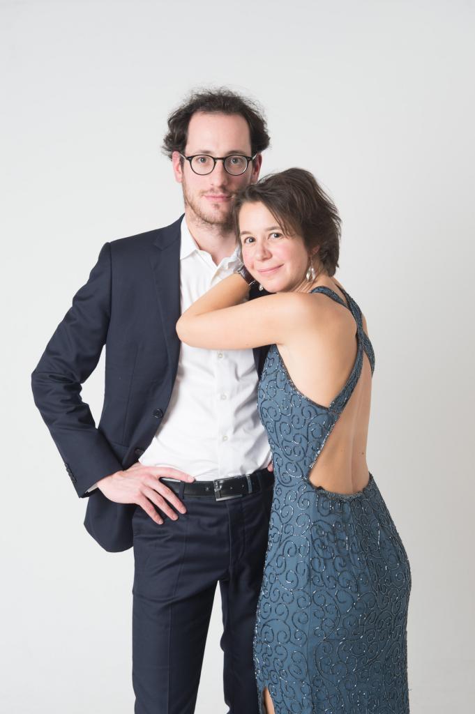 shooting couple