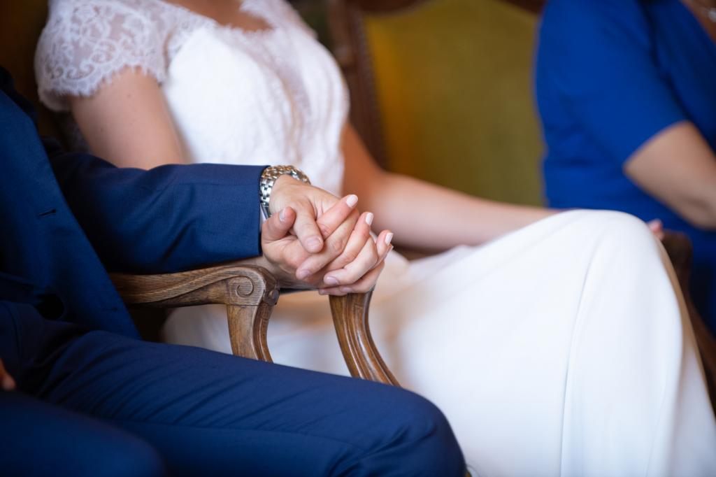 Photos de mariage - moment solennel