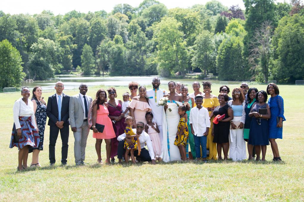 photo groupe mariage