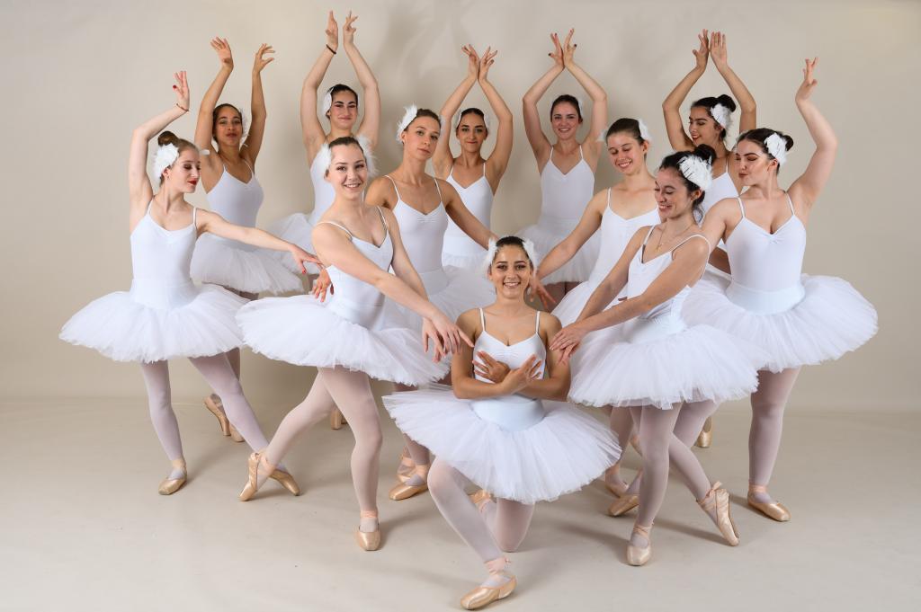 Gala de danse - photo de groupe en studio