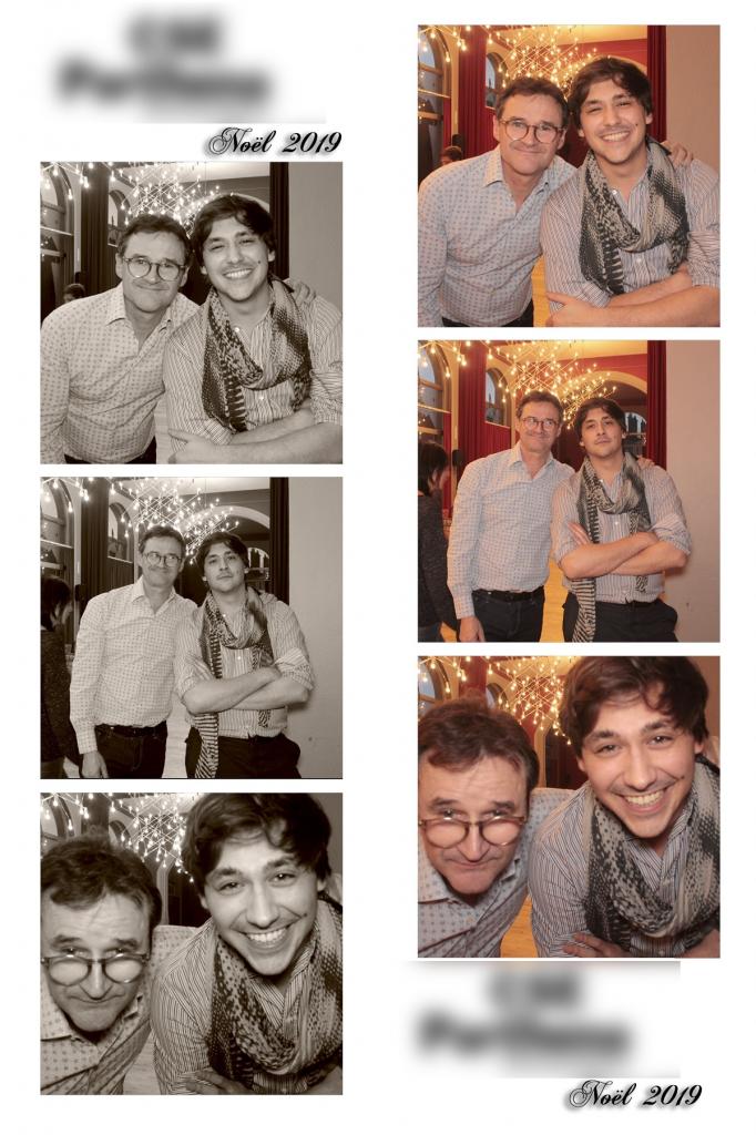 Photobooth tirage style pellicule