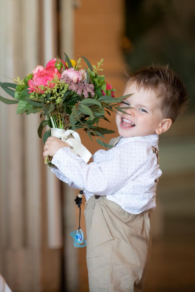 photo enfant mariage