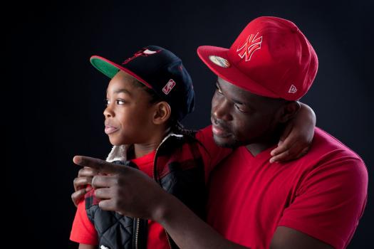 séance photo famille père et fils studio photo professionnel