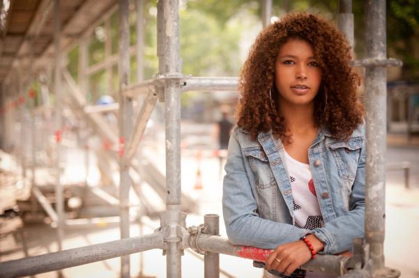 shooting photo femme exterieur