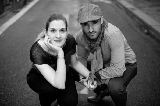 shooting couple