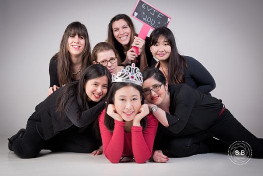 shooting photo EVJF et EVG Paris