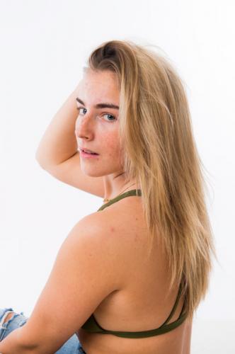 Portrait femme studio