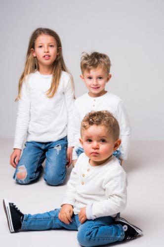 photo famille studio enfants